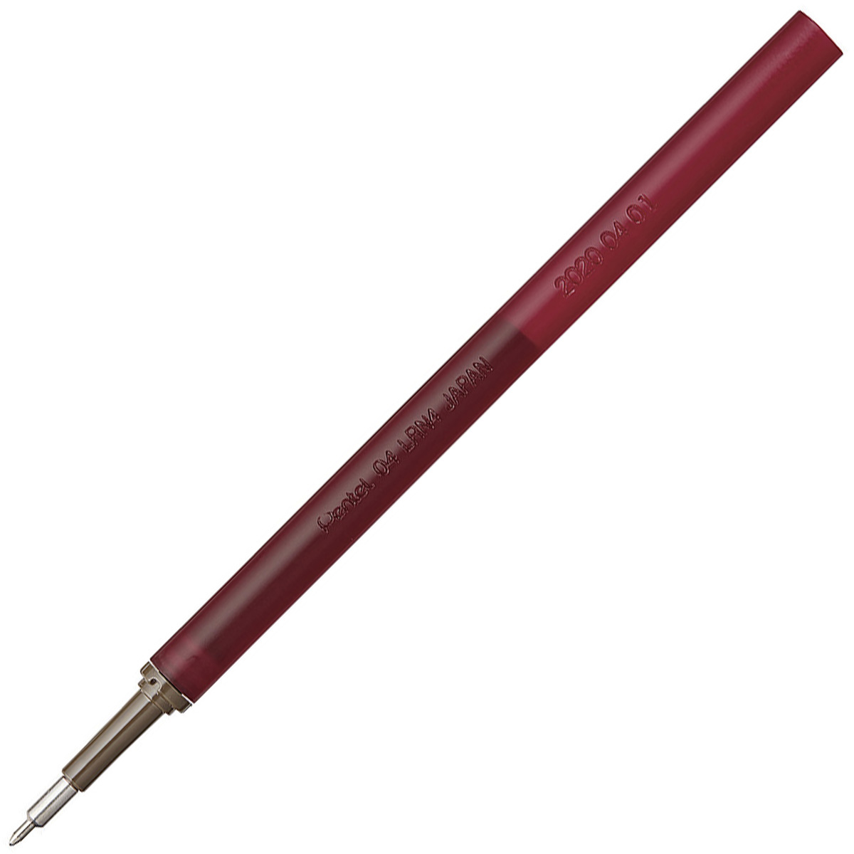 ぺんてる ボールペン替芯 エナージェル インフリー用 0.4mm バーガンディ XLRN4TL-BG
