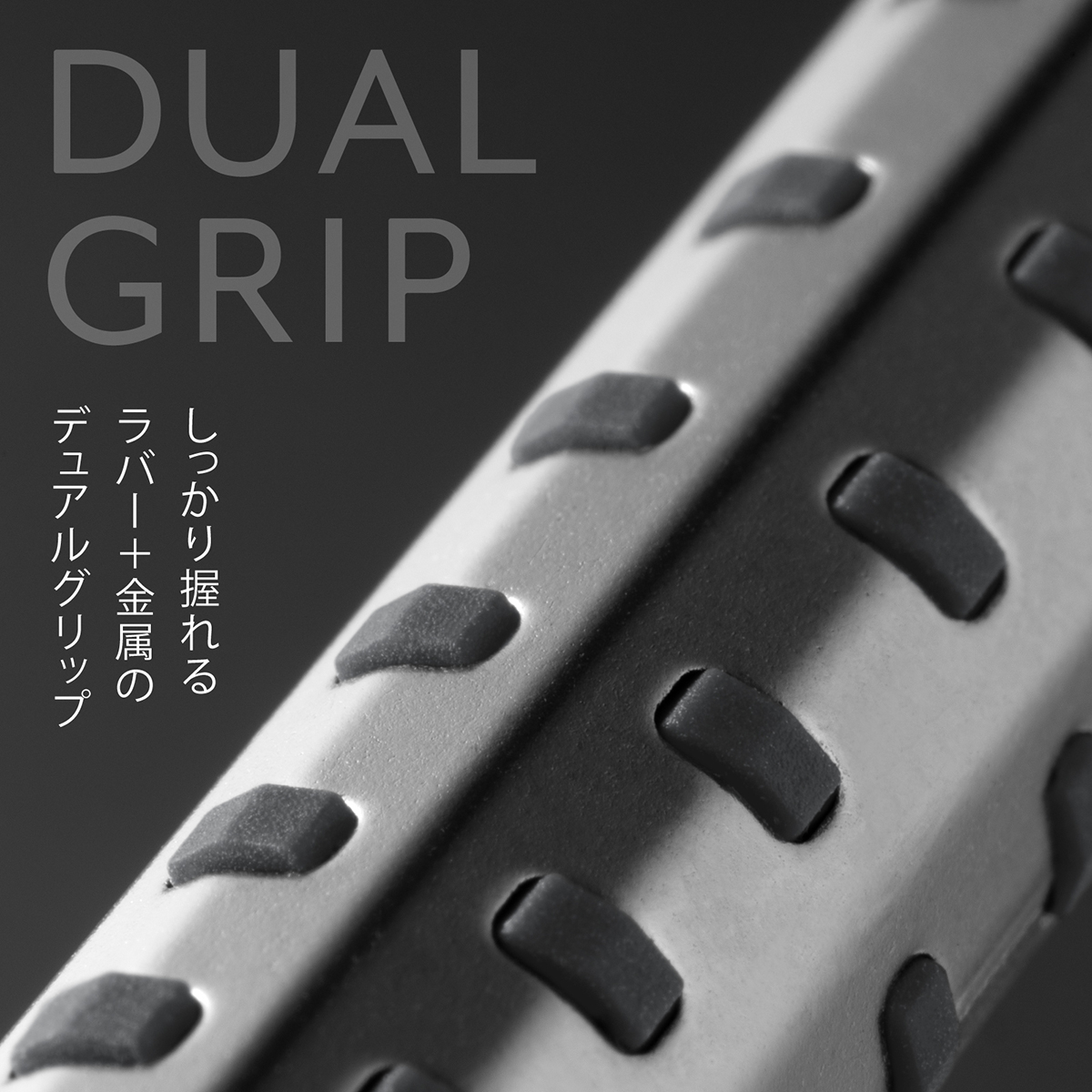 ぺんてる シャープペンシル orenz AT オレンズ エーティー デュアルグリップタイプ 0.5mm グレー軸 XPP2005-N