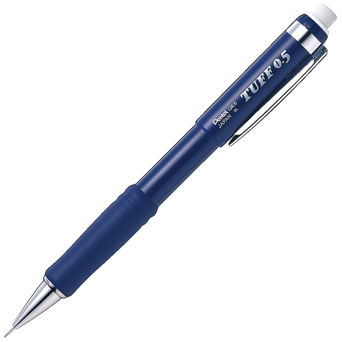 ぺんてる シャープペンシル タフ 0.5mm ダークブルー軸 XQE5-C