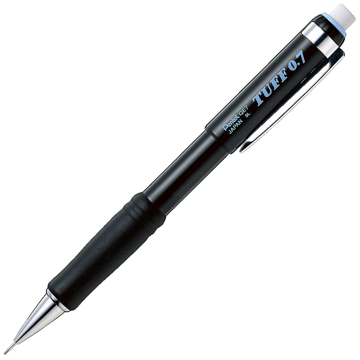 ぺんてる シャープペンシル タフ 0.7mm ブラック軸 XQE7-A