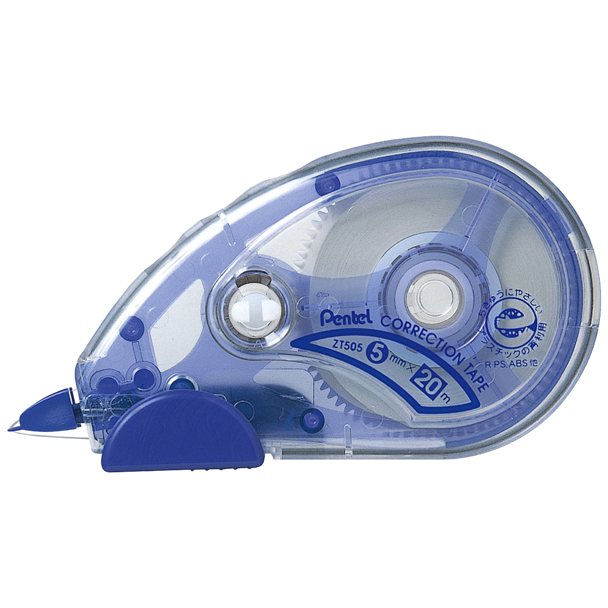 ぺんてる 大容量修正テープ 20m つめかえタイプ テープ幅：5mm XZT505W