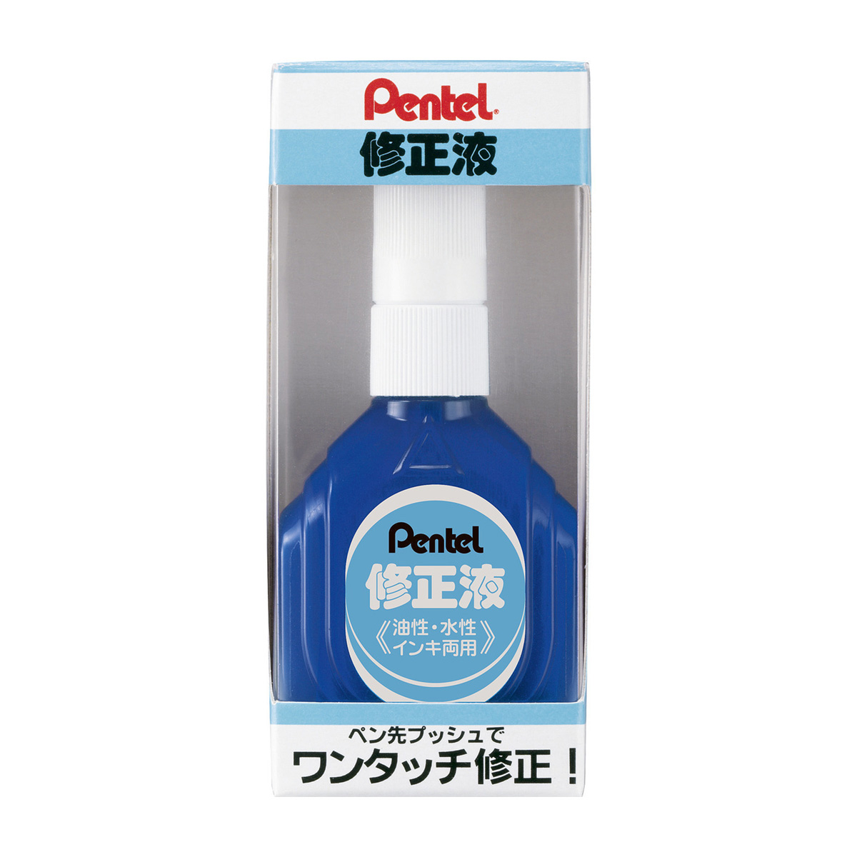 ぺんてる 修正液 油性・水性インキ両用 個箱入り ZL1-WK
