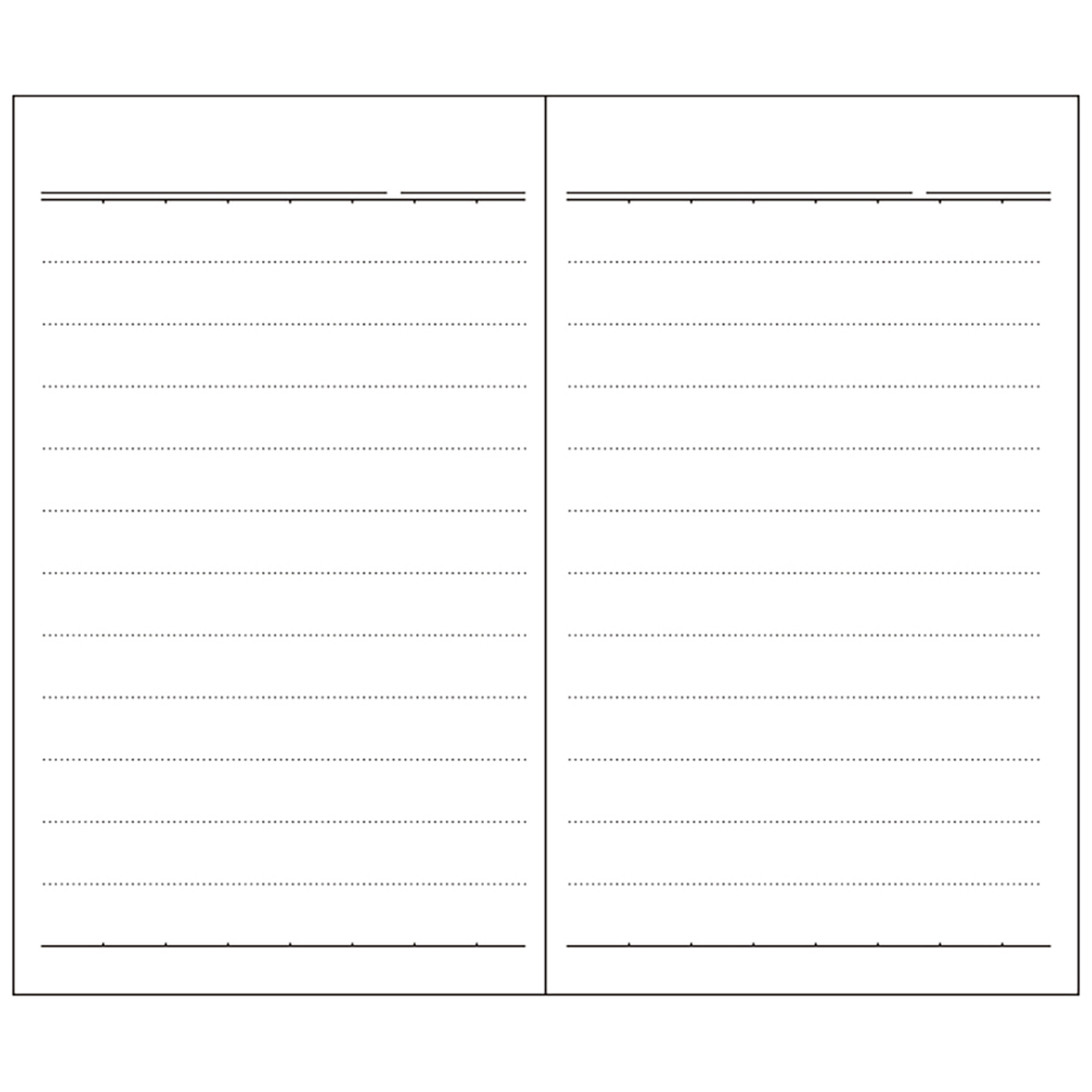 ダイゴー　太罫専科　手帳　小