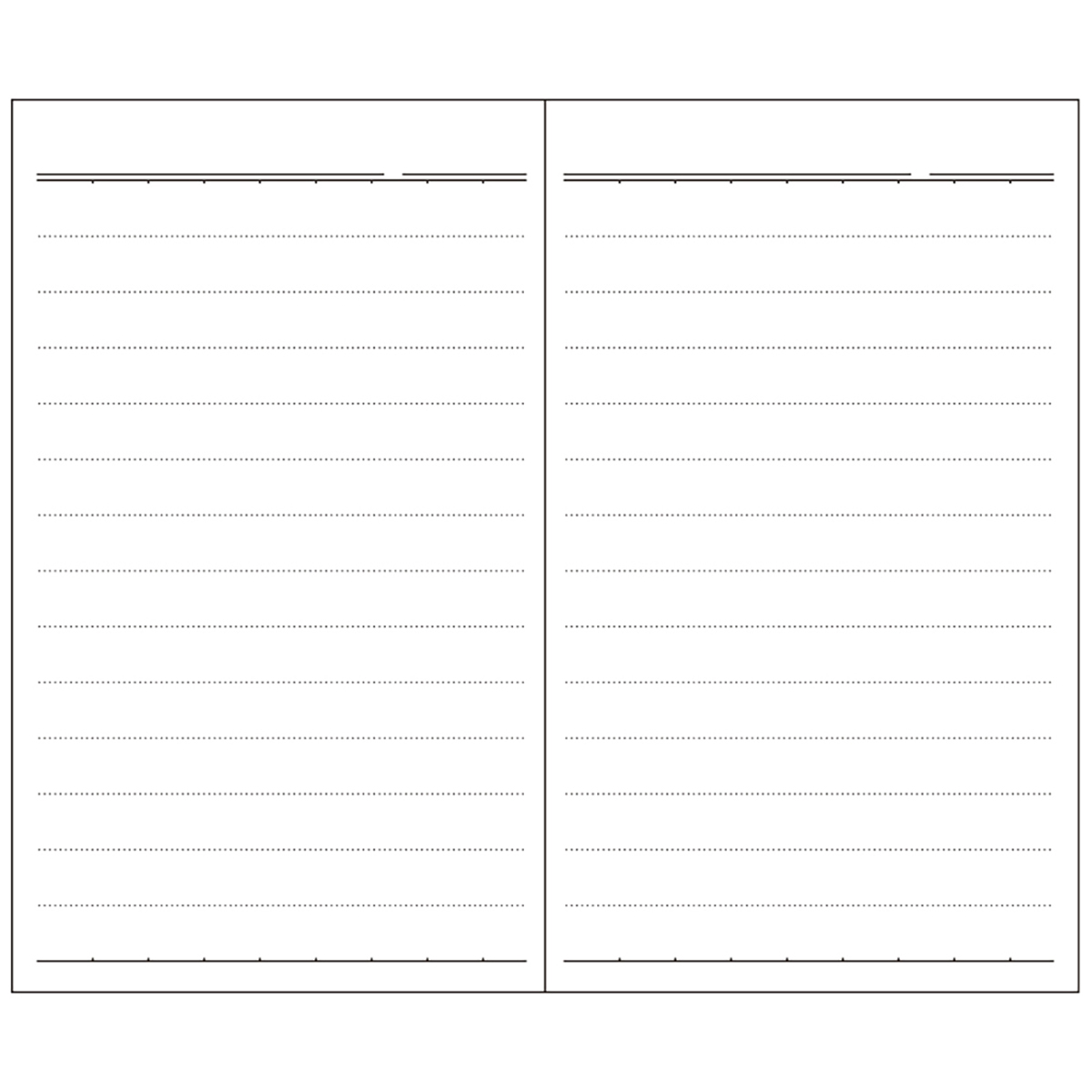 ダイゴー　太罫専科　手帳　大