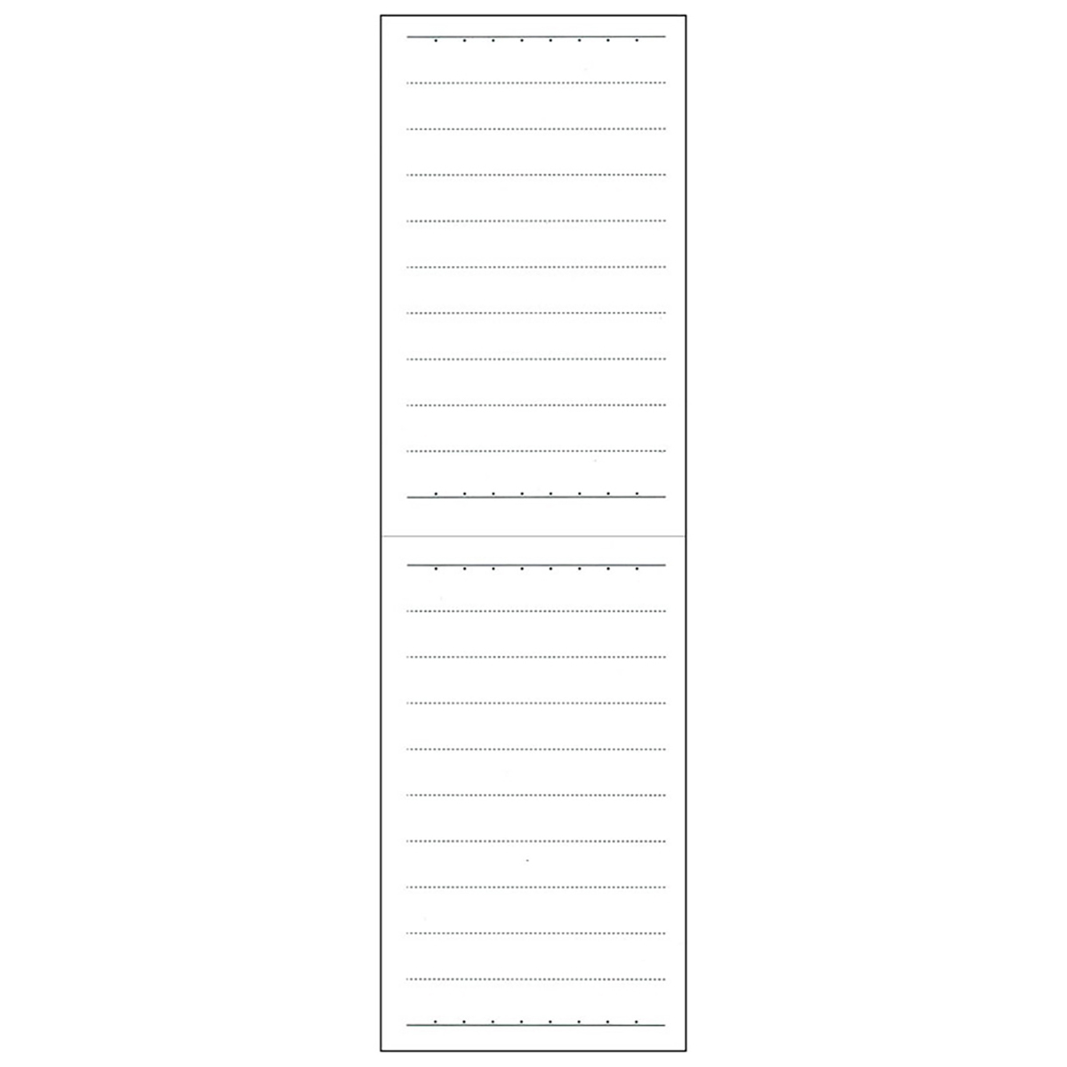 ダイゴー　縦型鉛筆付すぐメモ！差替横罫　小