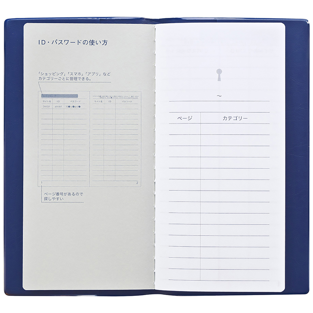 ダイゴー　ハンディピック　ＩＤ・パスワード　Ｓ