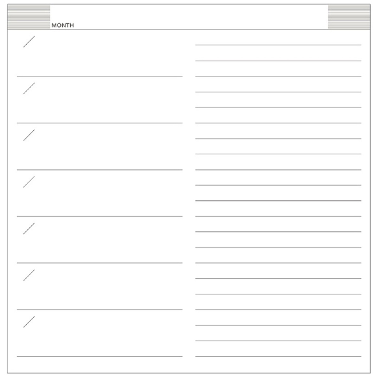 ダイゴー　ハンディピック　１週間＋横罫１９