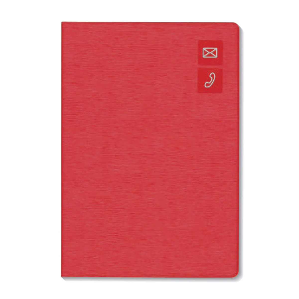 ダイゴー　大きく書ける住所録　Ａ５　レッド