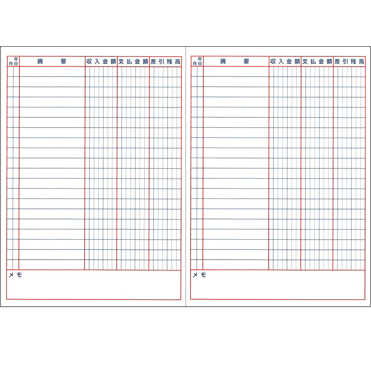 ダイゴー　太罫金銭出納帳　Ｂ５　ブラウン