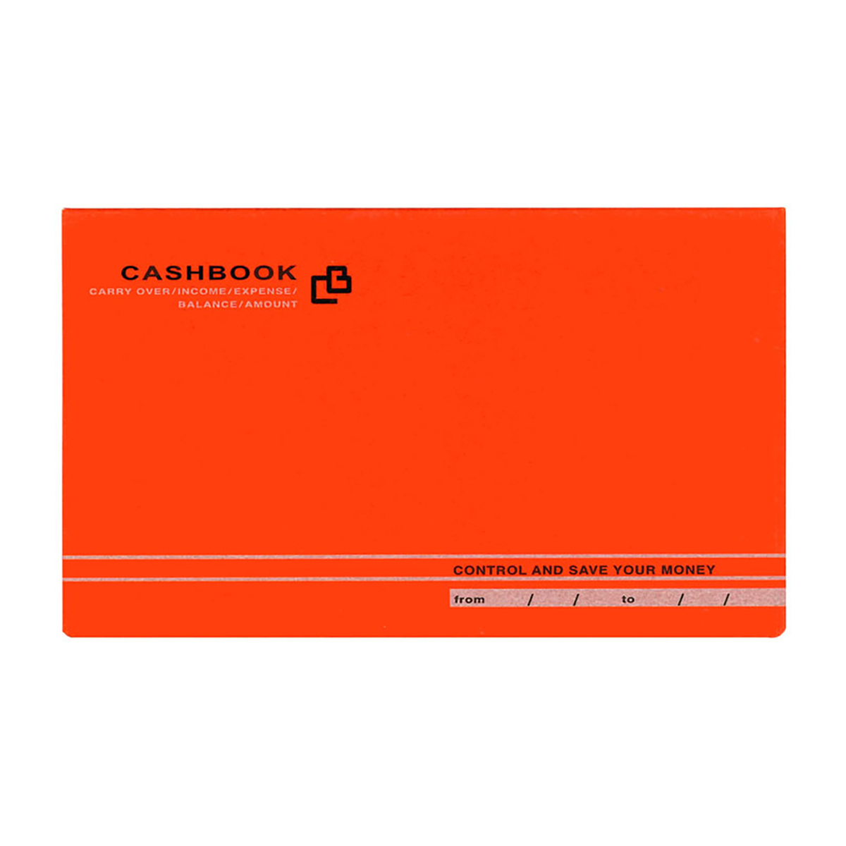 ダイゴー　通帳型キャッシュ　オレンジ