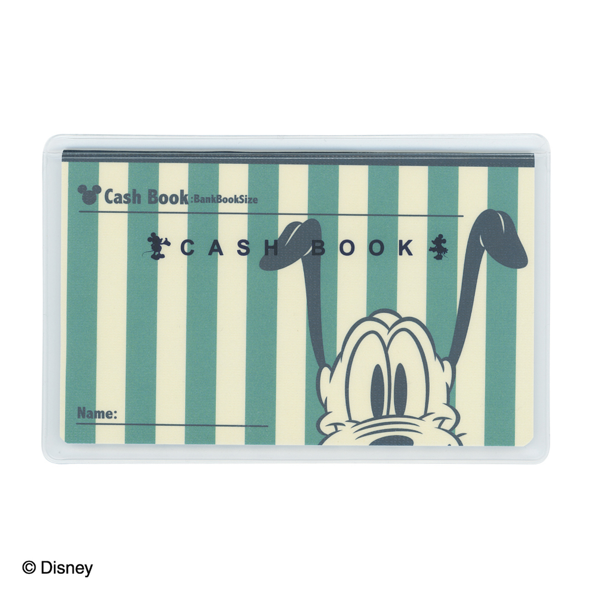ダイゴー　ディズニー　通帳型キャッシュブック　プルート