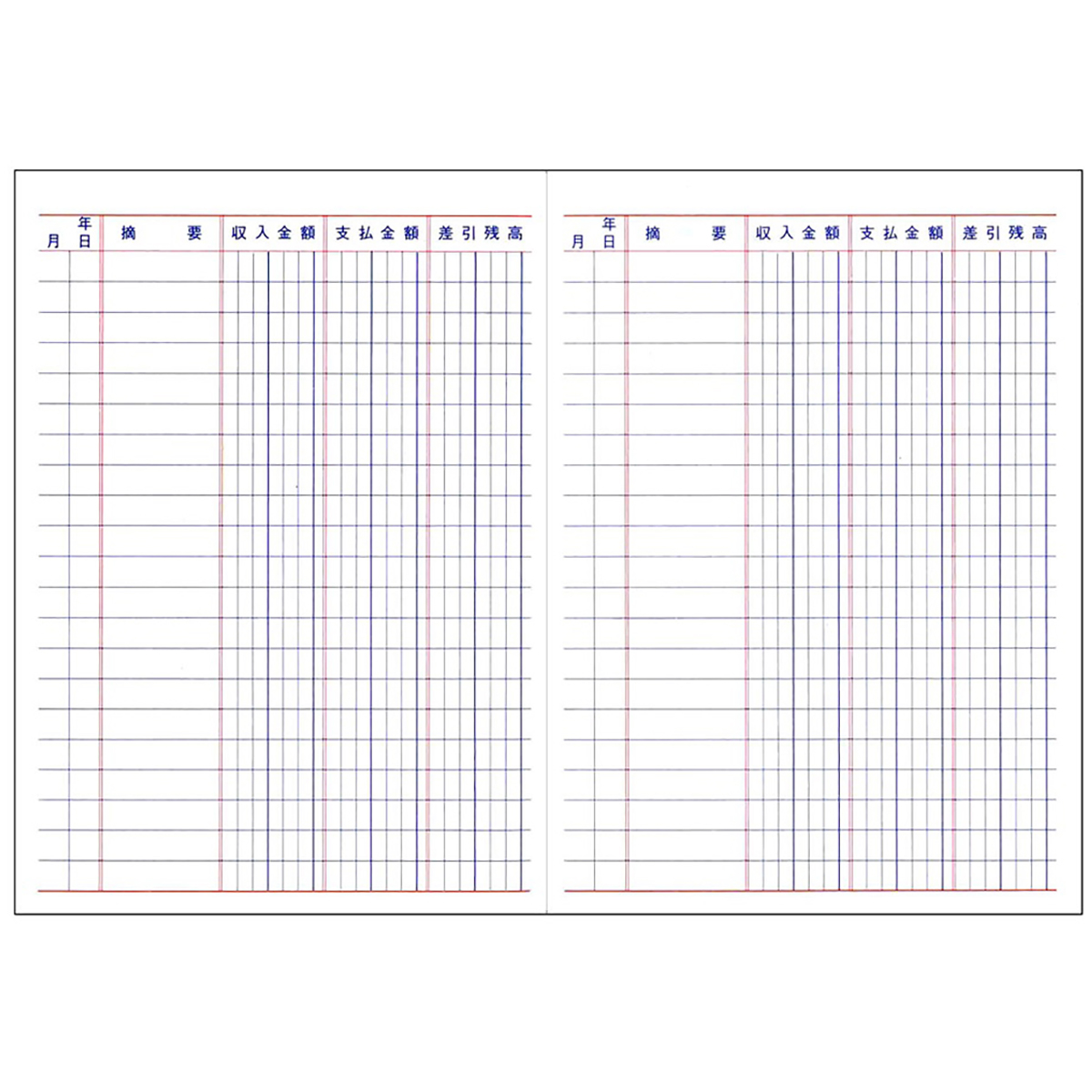ダイゴー　グレンチェック金銭出納帳　Ａ５　ＢＬ