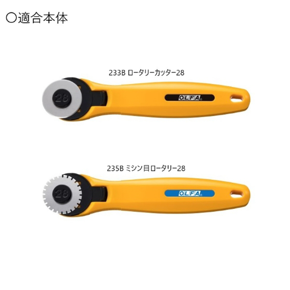 オルファカッター／ミシン目カッター２８替刃　２枚入