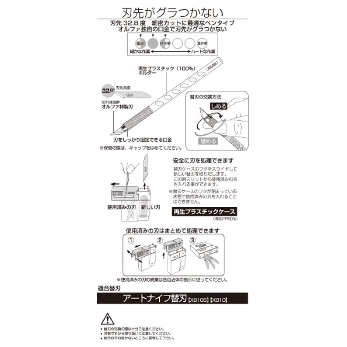 オルファカッター／アートナイフ（文具専用）
