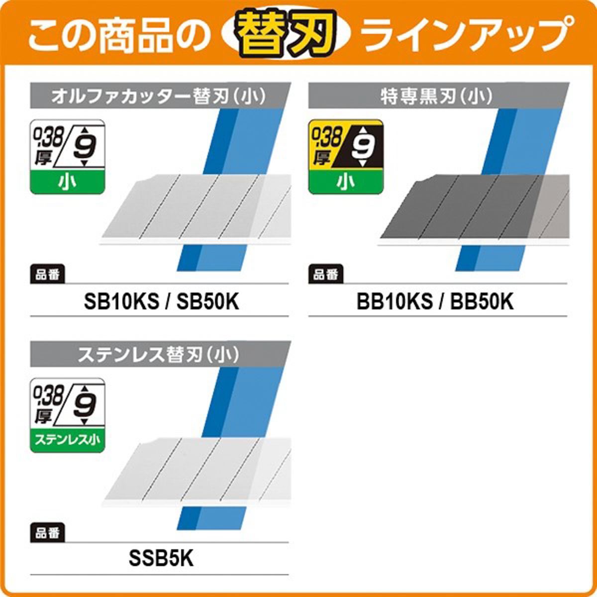 オルファカッター／特専Ａ型