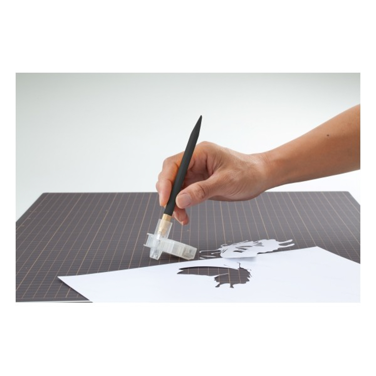 オルファカッター／デザイナーズナイフ　ブラック（文具専用）