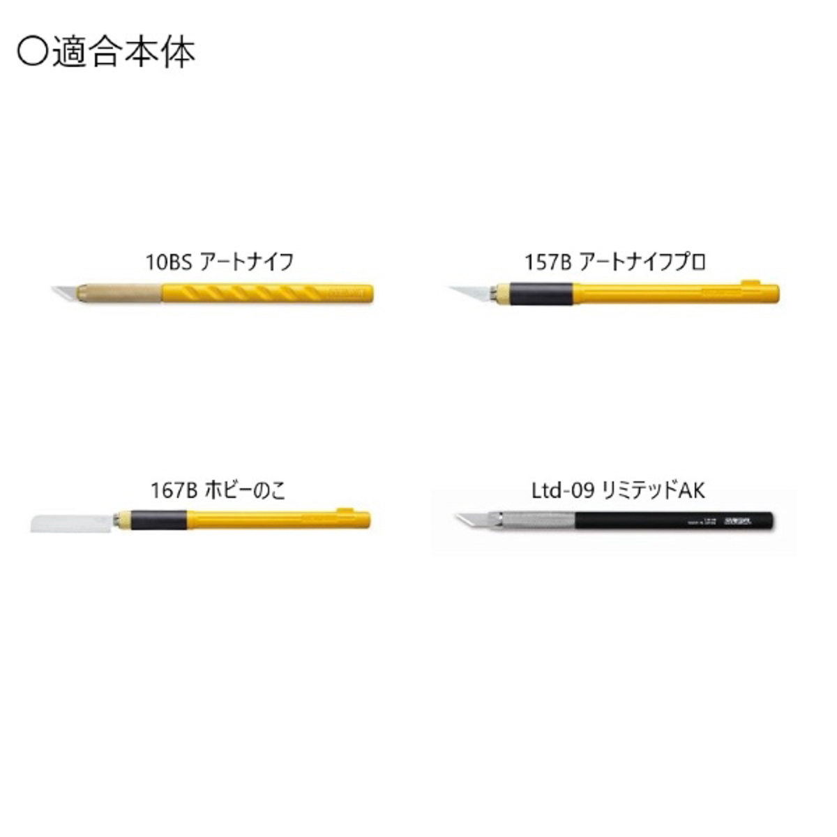 オルファ カッター/アートナイフ替刃　２５枚入