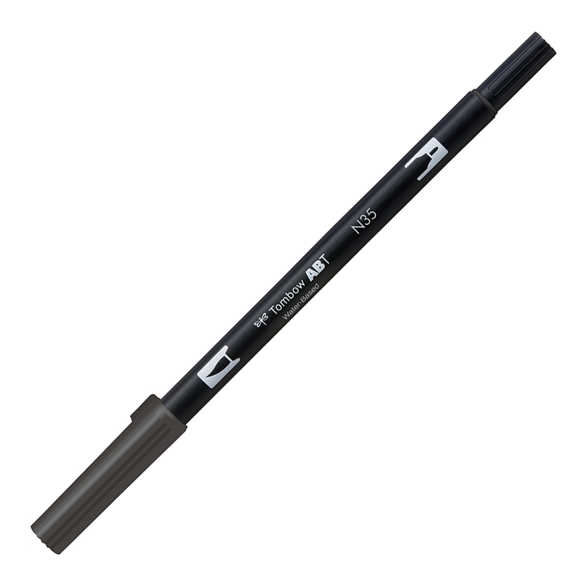 トンボ鉛筆　水性マ－カ－　ＡＢＴ　Ｎ３５　クールグレー12
