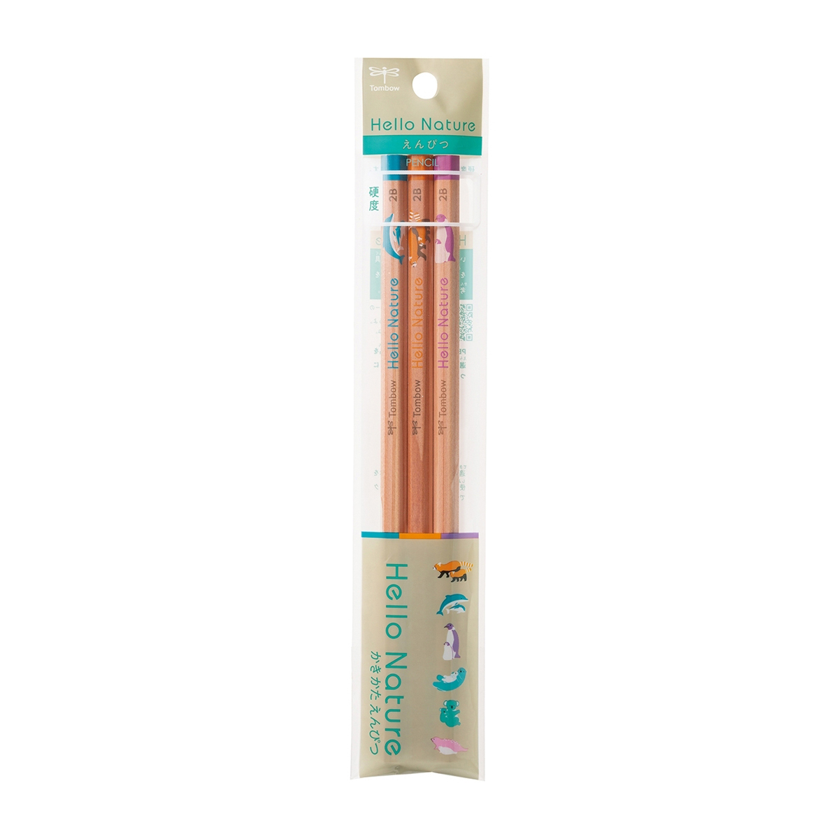 トンボ鉛筆　書き方鉛筆ＨＮ２Ｂ２３Ｐパック