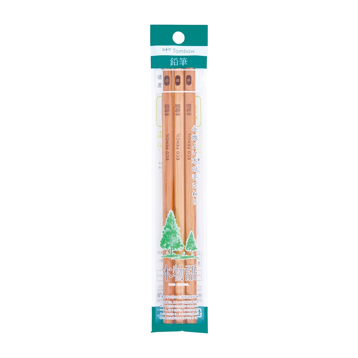トンボ鉛筆　鉛筆Ｓ木物語Ｂ３Ｐパック