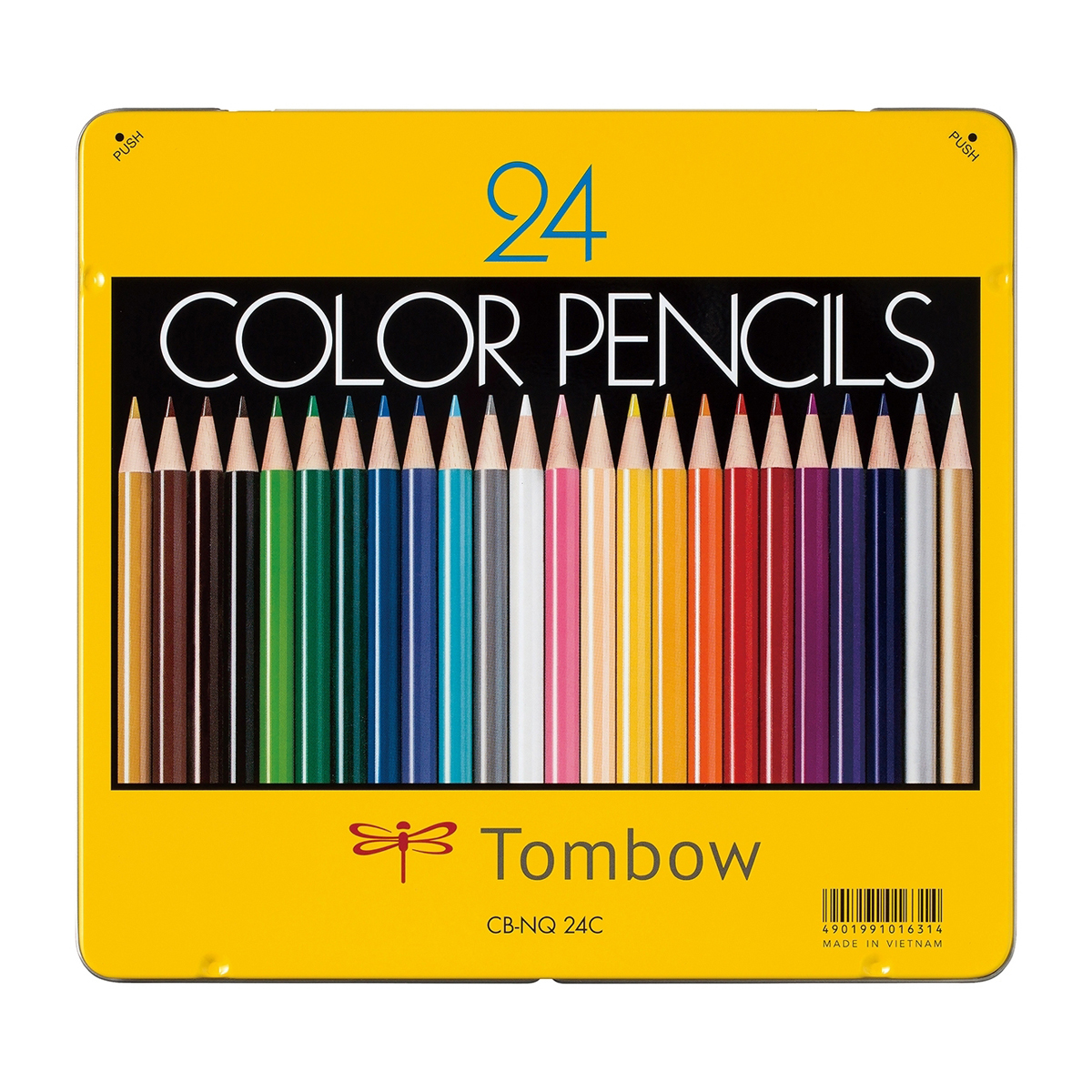 トンボ鉛筆　色鉛筆２４色ＮＱ