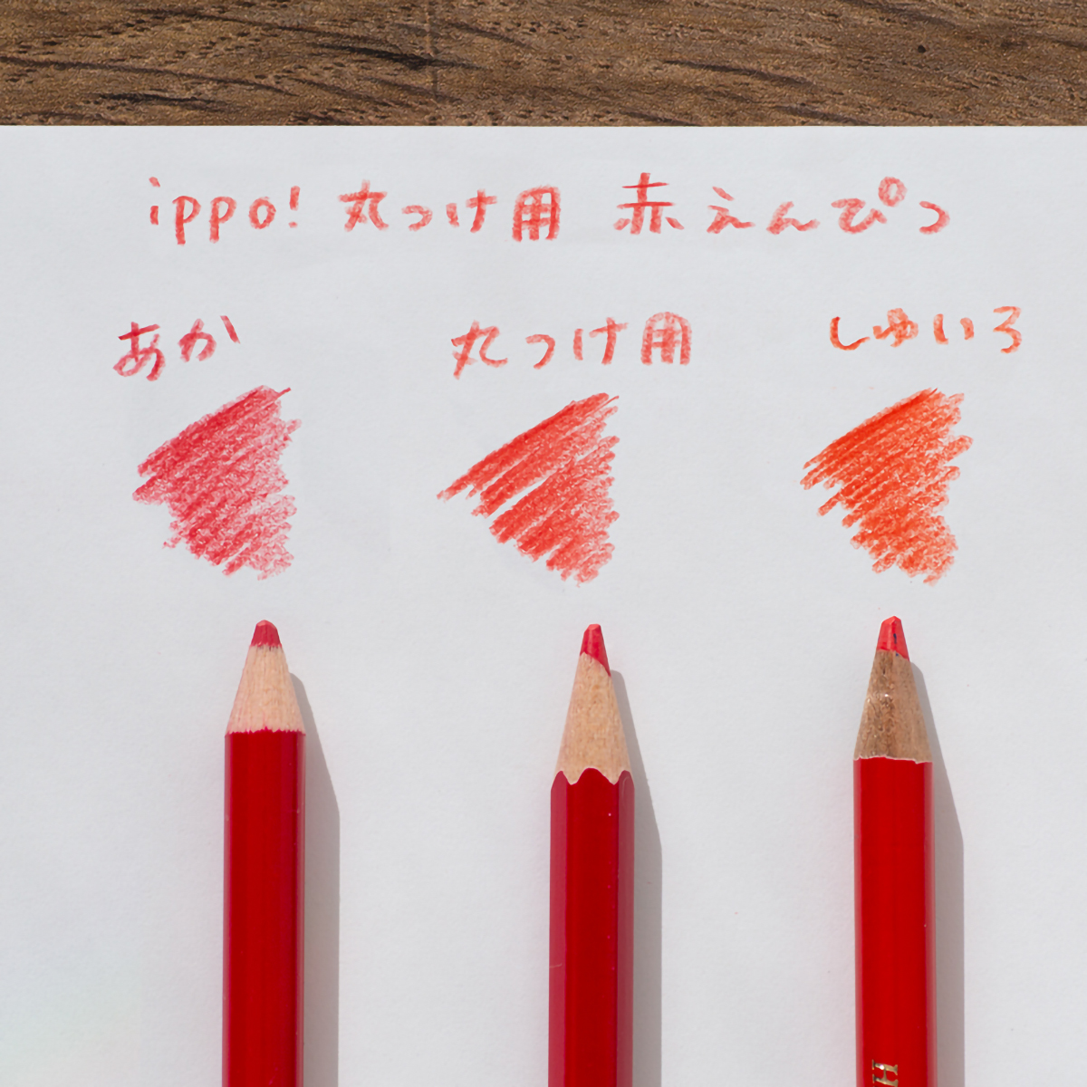 トンボ鉛筆 ippo!赤青鉛筆(7:3) 丸つけ用 六角軸 1ダース CV-KIVP7/3