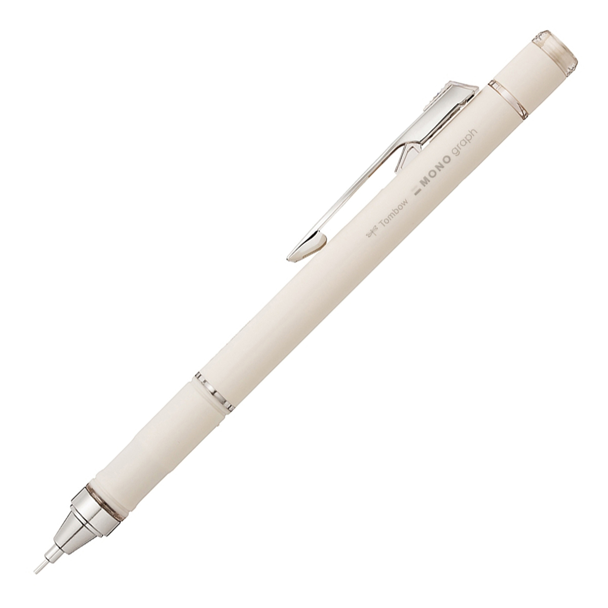 トンボ鉛筆　シャープペンシル　モノグラフグリップ　０．５ｍｍ　グレージュ　パック