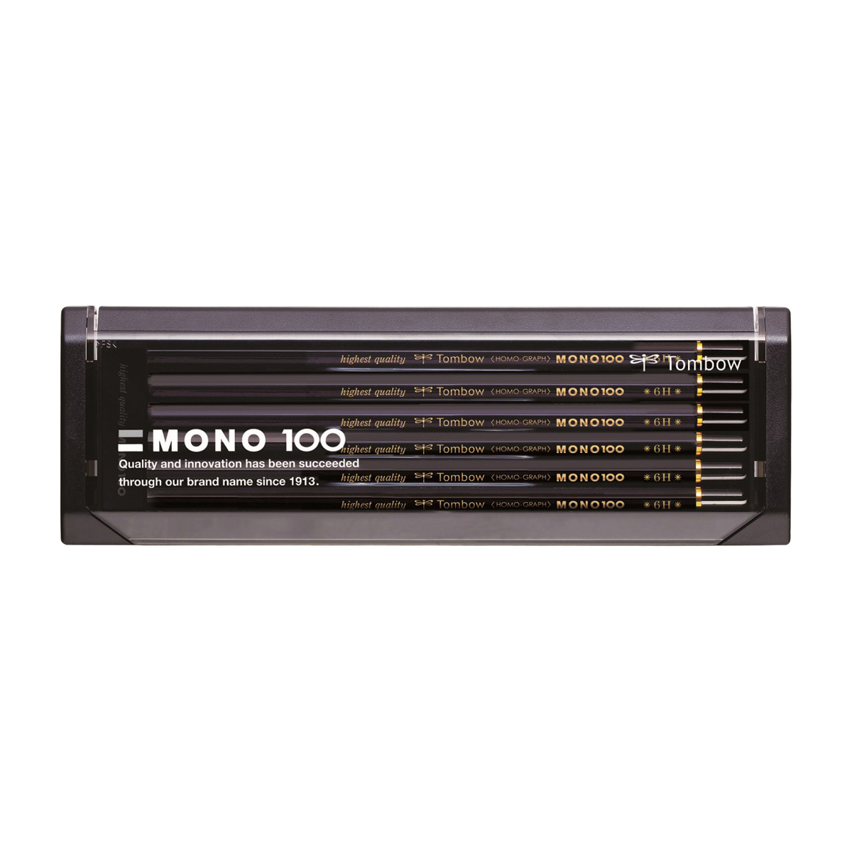 トンボ鉛筆　鉛筆モノ１００　６Ｈ