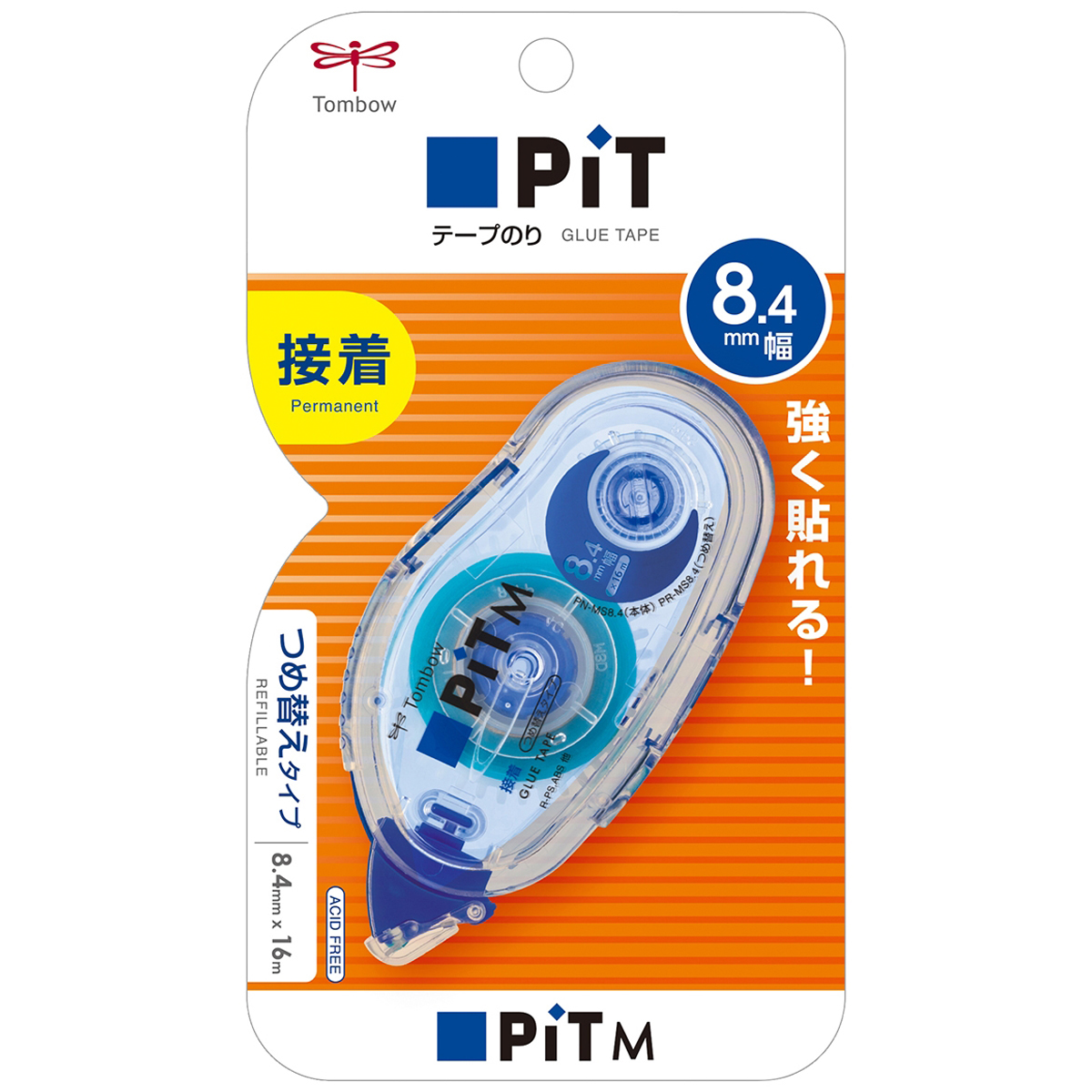 トンボ鉛筆　テープのりピットテープＭＳ８．４