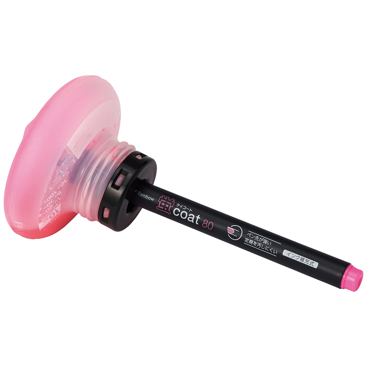 トンボ鉛筆　蛍光補充インクＲＩ　９０　桃