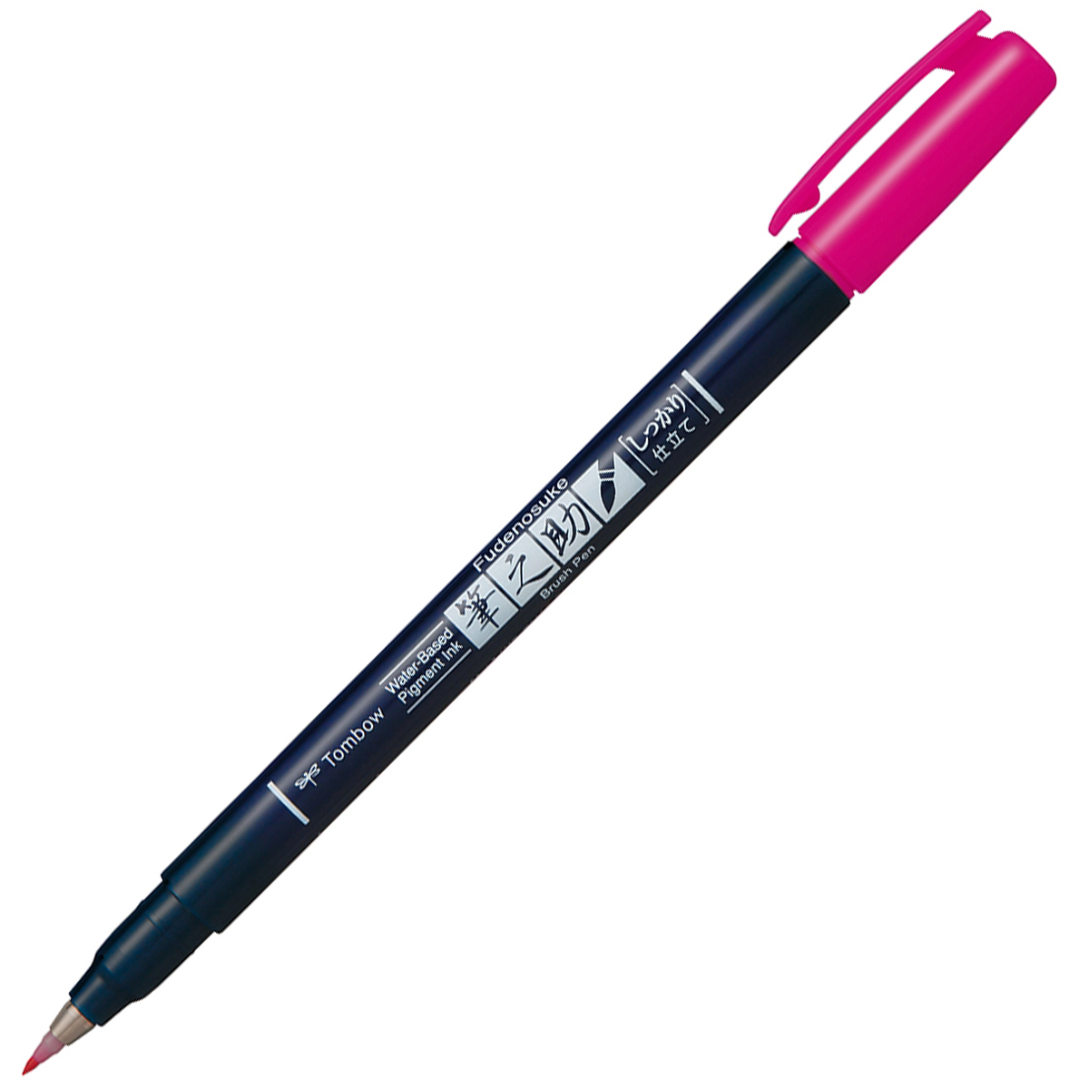 トンボ鉛筆　水性サインペン筆之助しっかりピンク