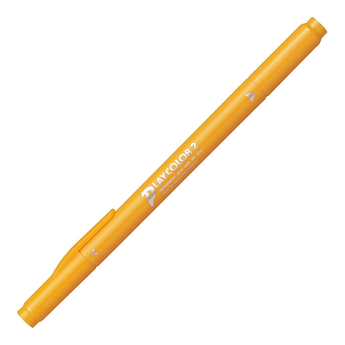 トンボ鉛筆　水性サインペンプレイカラ－２　山吹