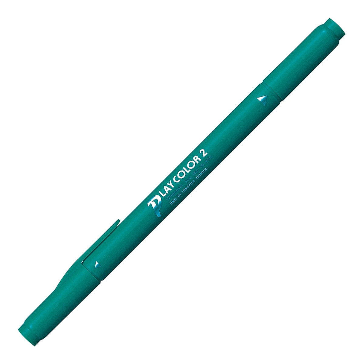 トンボ鉛筆　水性サインペンプレイカラ－２　薄青緑