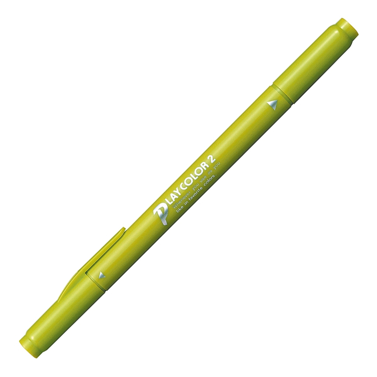 トンボ鉛筆　水性サインペンプレイカラ２ライムグリーン