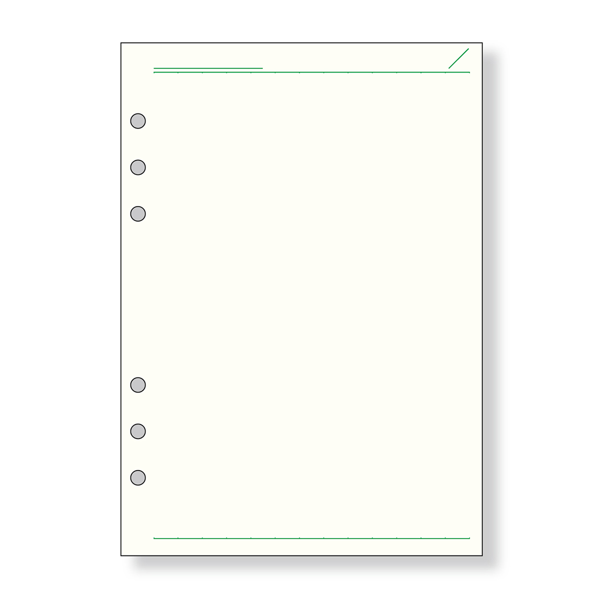 レイメイ藤井　ダヴィンチ リフィル (A5) 無地ノート　DAR296