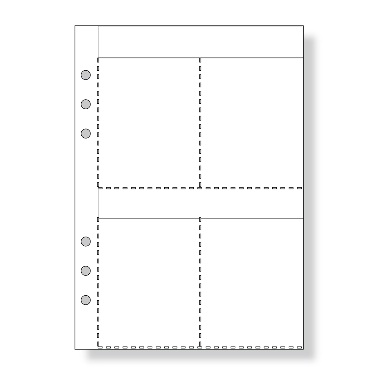 レイメイ藤井　ダヴィンチ リフィル (A5) 名刺ホルダー　DAR324