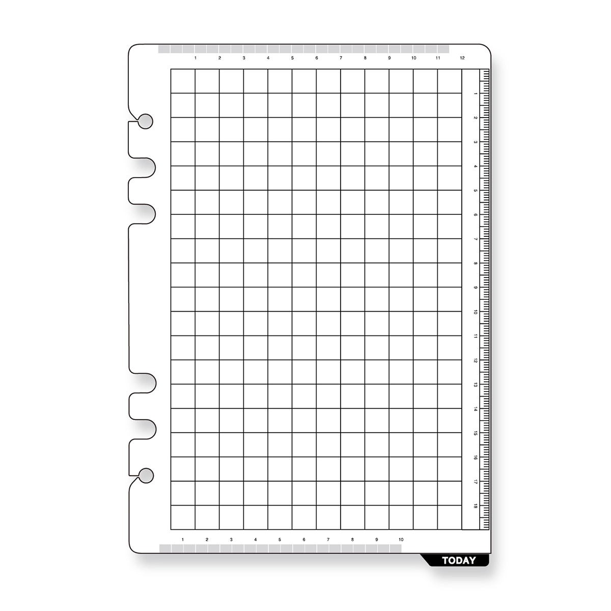 レイメイ藤井　ダヴィンチ リフィル (A5) 下敷＆スケール　DAR325