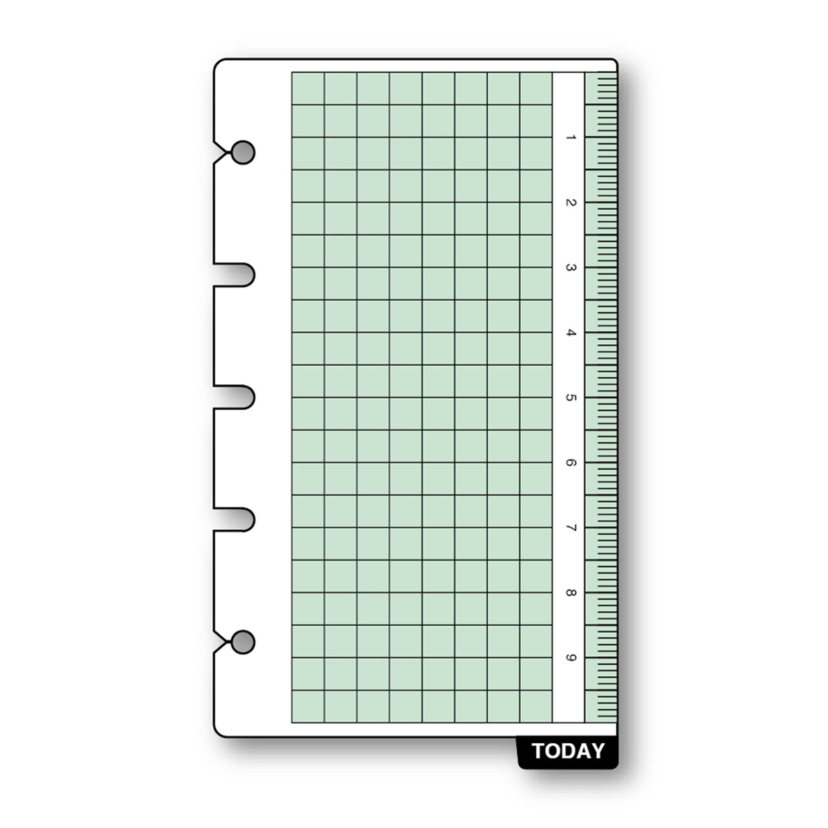 レイメイ藤井　ダヴィンチ リフィル (ミニ5) 下敷＆スケール　DMR345