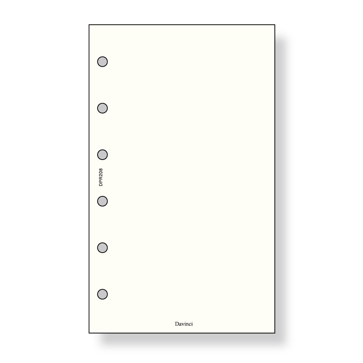 レイメイ藤井　ダヴィンチ リフィル (ポケット) 無地ノート　DPR209