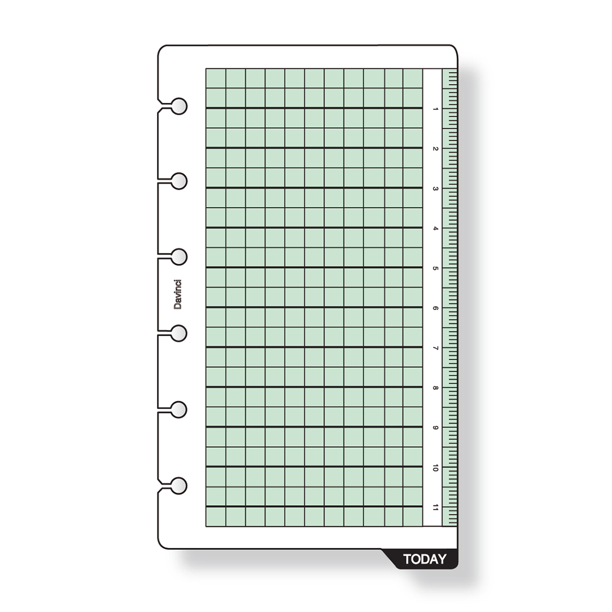 レイメイ藤井　ダヴィンチ リフィル (ポケット) 下敷＆スケール　DPR213