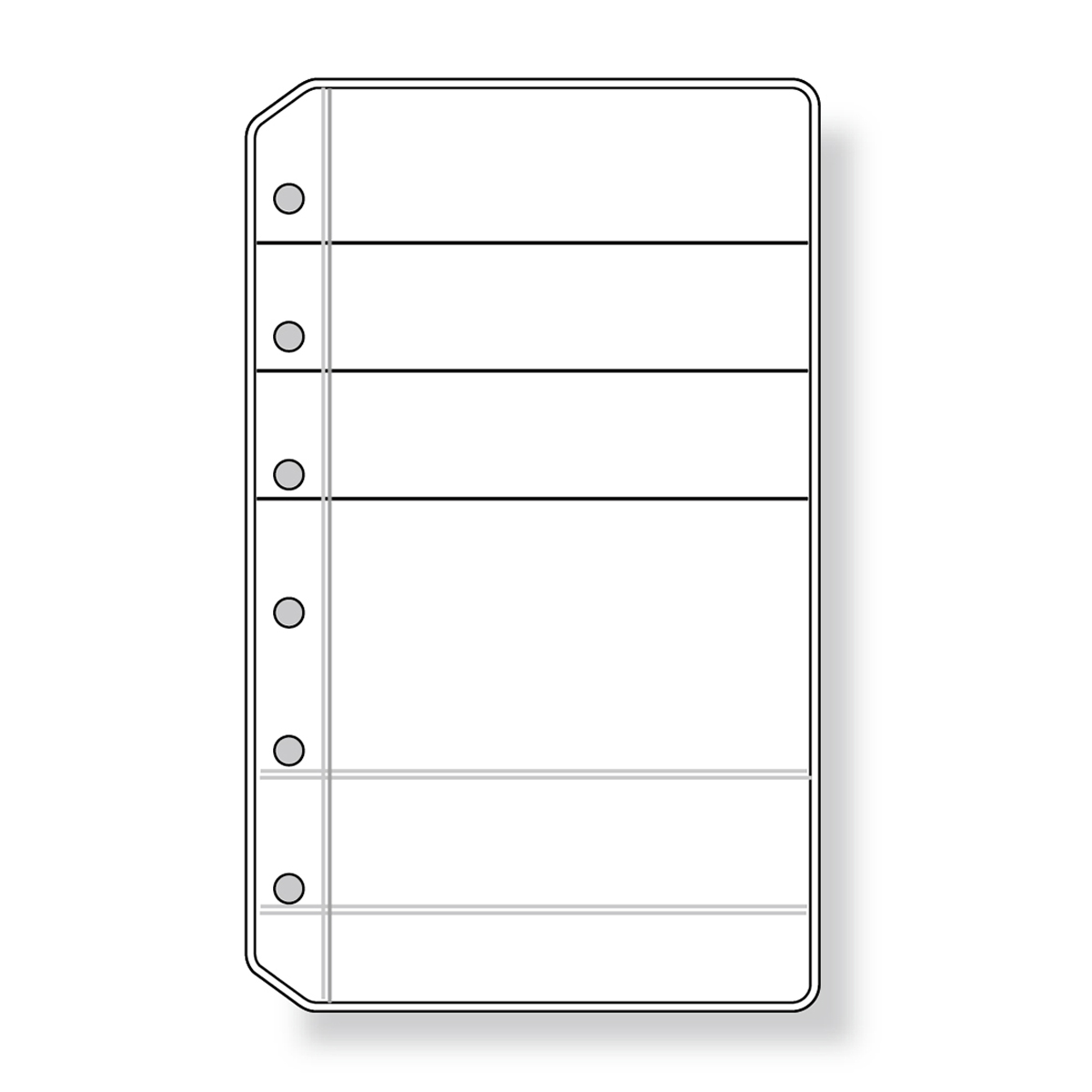 レイメイ藤井　ダヴィンチ リフィル (ポケット) カードホルダー　DPR216