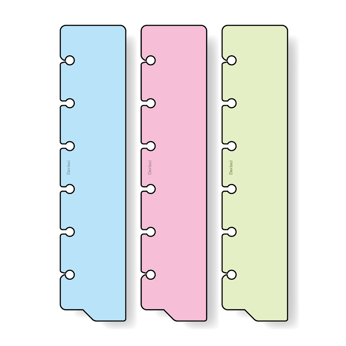 レイメイ藤井　ダヴィンチ リフィル (ポケット) カラーブックマーク 3枚入　DPR4400