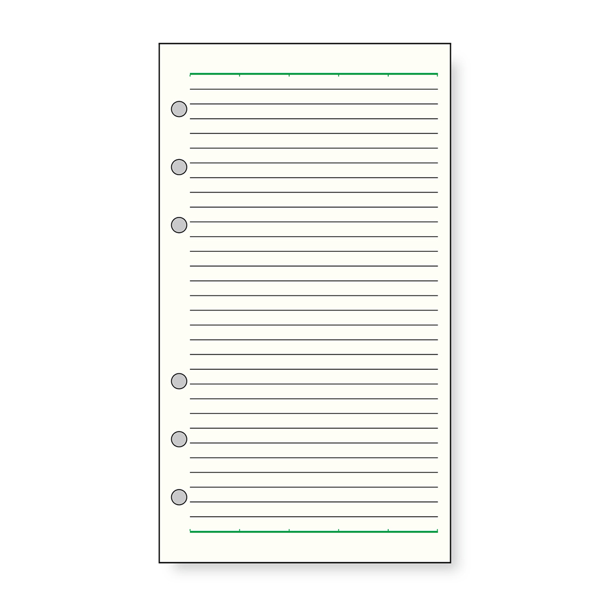 レイメイ藤井　ダヴィンチ リフィル (聖書) 横罫ノート 5.0ｍｍ罫　DR276