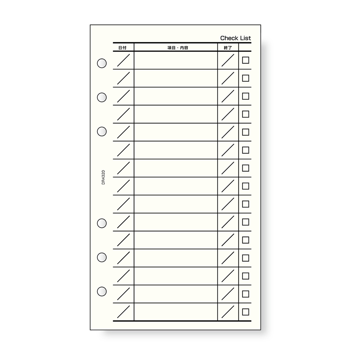 レイメイ藤井　ダヴィンチ リフィル (聖書) 徳用チェックリスト　DR4320