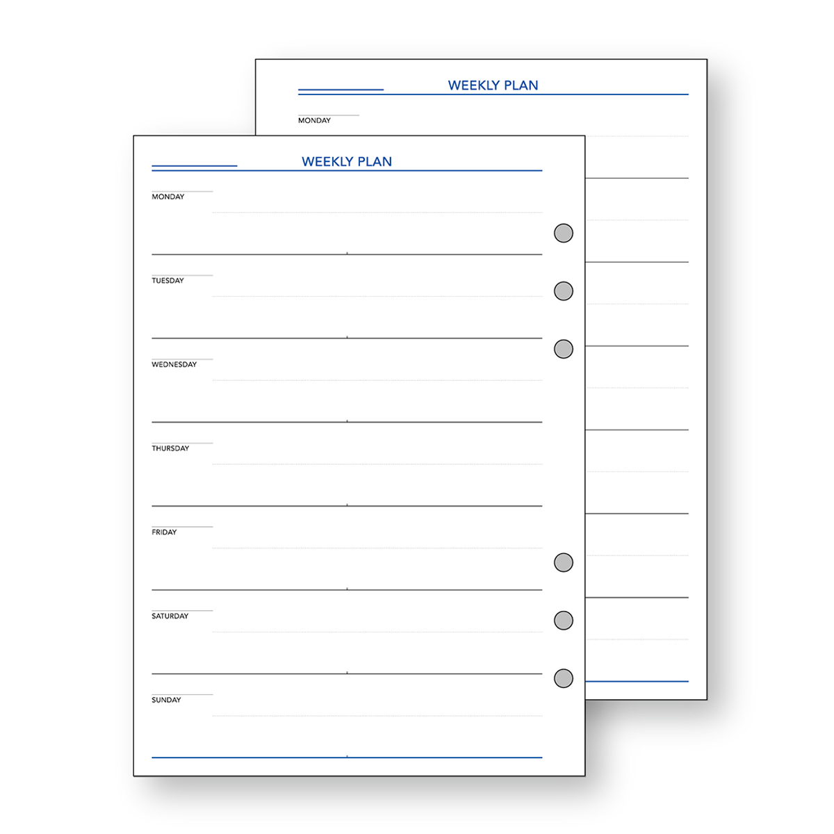 レイメイ藤井　キーワード リフィル (A5) フリーウィークリー 2ウィークス　WAR5504