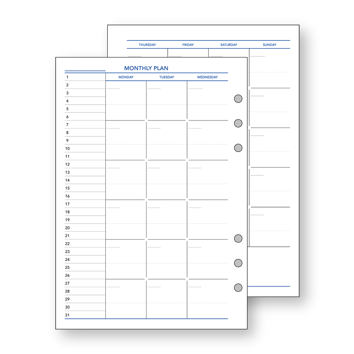 レイメイ藤井　キーワード リフィル (A5) フリーマンスリー ブロック　WAR5505