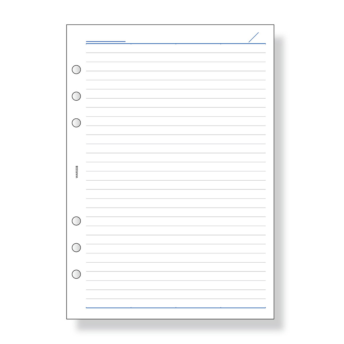 レイメイ藤井　キーワード リフィル (A5) 横罫ノート 6.5ｍｍ罫　WAR5508