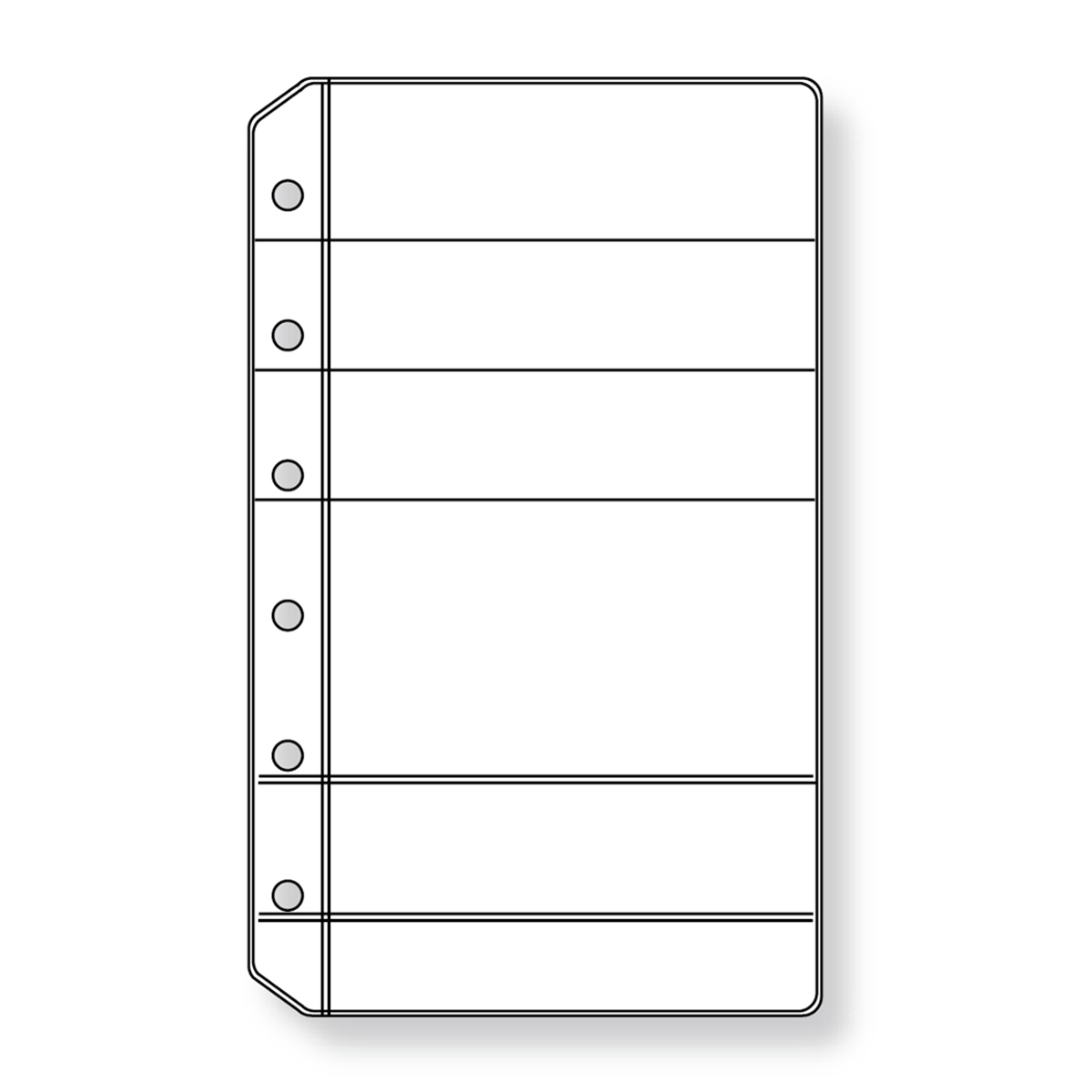 レイメイ藤井　キーワード リフィル (ポケット) カードホルダー　WPR280