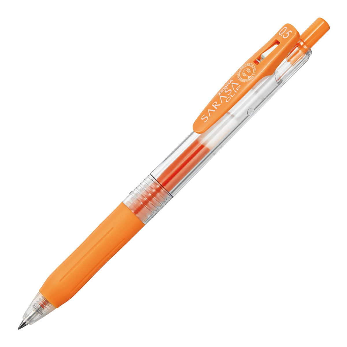 ゼブラ　サラサクリップ０．５　オレンジ