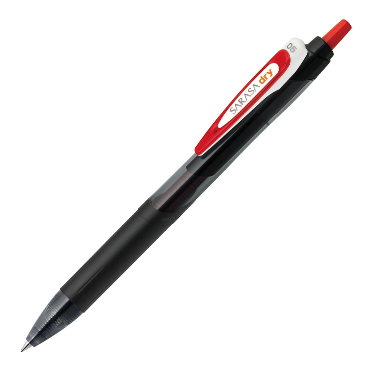 ゼブラ　サラサドライ　０．５　赤